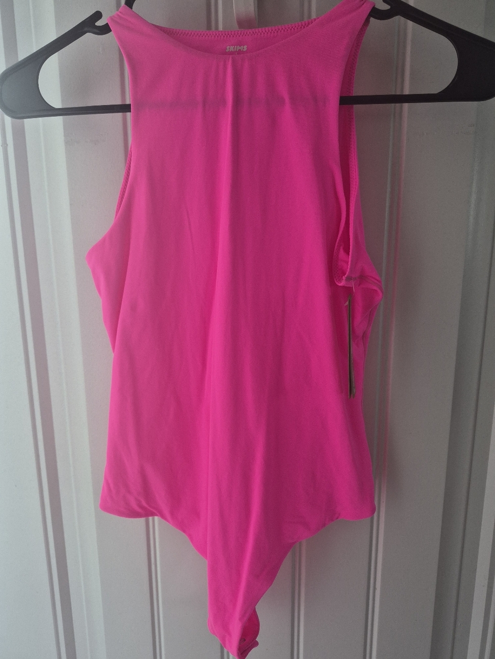 Skims Neon Pink Bodysuit - Sz S